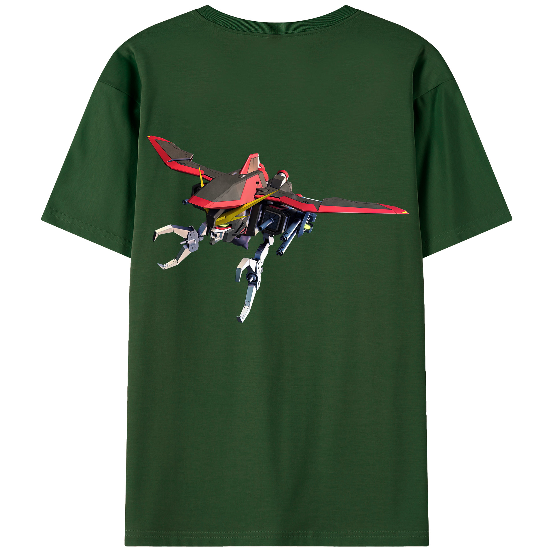 （画像用） 機動戦士ガンダム Mobile Suit Gundam 綿100％半袖Tシャツ（背面プリント）